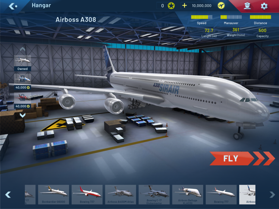 Flight Simulator: Plane Game iPad screenshot 9 - Games app