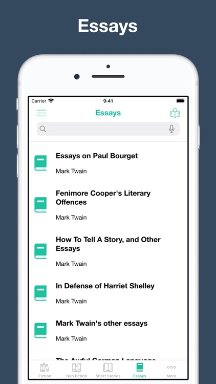 Mark Twain's works and quotes screenshot-8