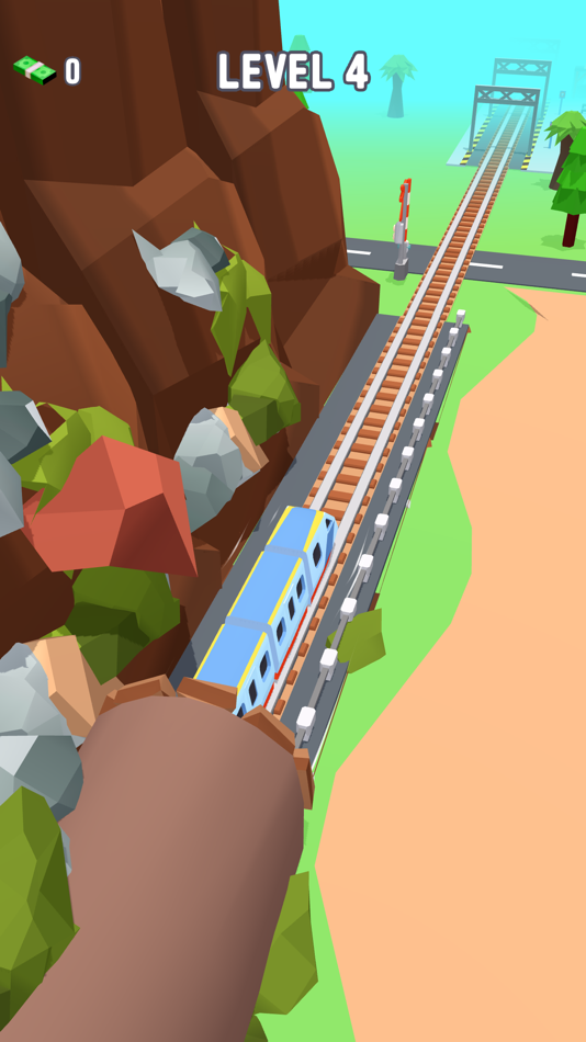 #5. Train Crosser (iOS) Podle: Melih Kavla