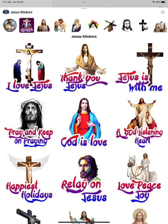 Screenshot #5 pour Jesus Stickers