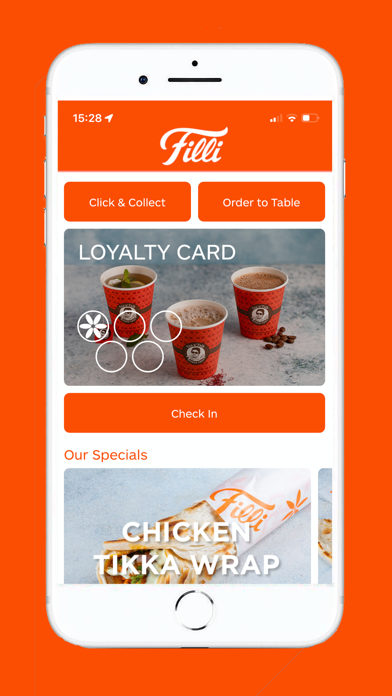 Filli Cafe UK Screenshot