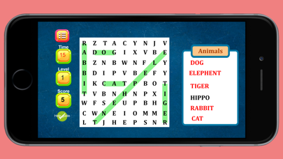 Word Search Puzzle Swipe Screenshot