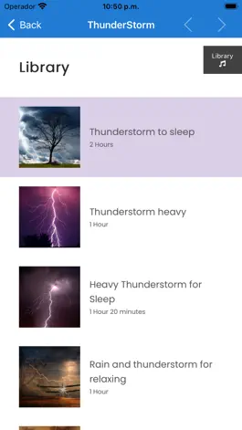 Game screenshot Thunderstorm Sounds - Relaxing hack