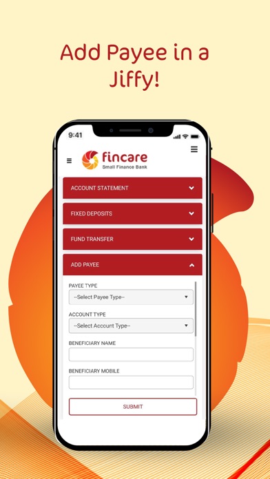 Fincare Corporate Banking Screenshot