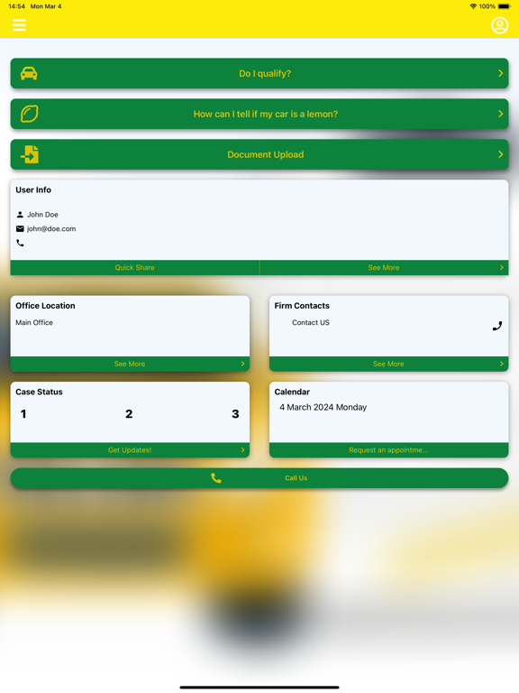 Screenshot #4 pour The California Lemon Law App