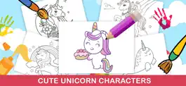Game screenshot Rainbow Unicorn Coloring Book mod apk