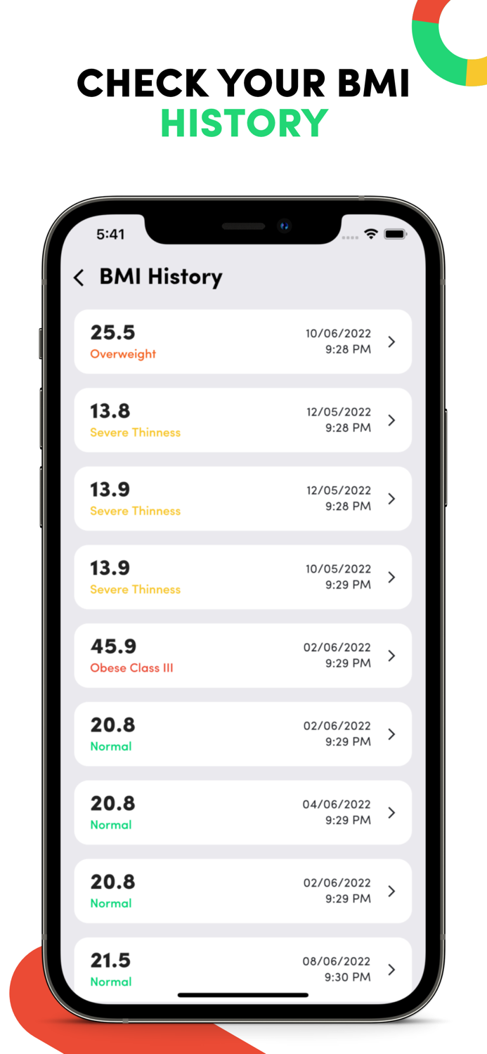 BMI Calculator - Height Weight