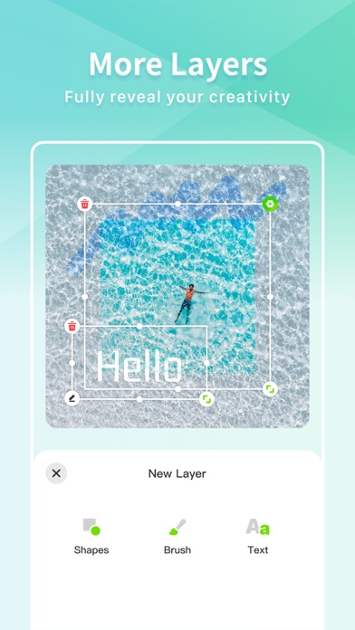XLNS:Creative Photo Editor Screenshot