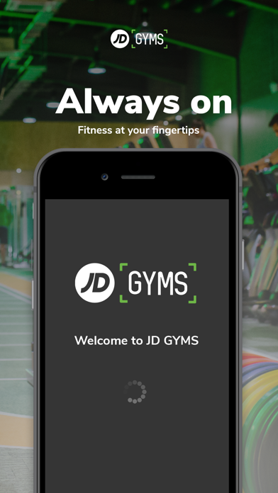 JD Gyms Screenshot
