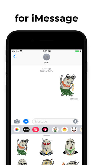 Screenshot #3 pour Taupe Emoji & Stickers Mole