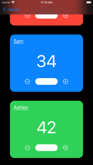 Skorr Scoreboard Screenshot