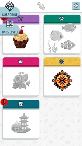 Game screenshot Pixelicious - Number Coloring apk