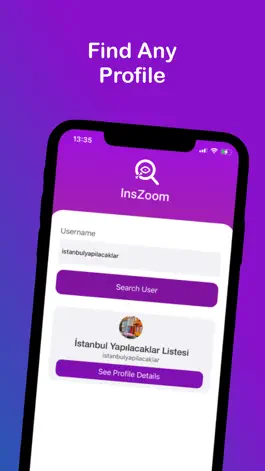Game screenshot InsZoom: Big Profile Picture apk