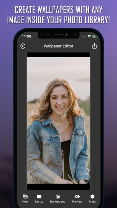 Wallphone: Wallpaper Editor Screenshot