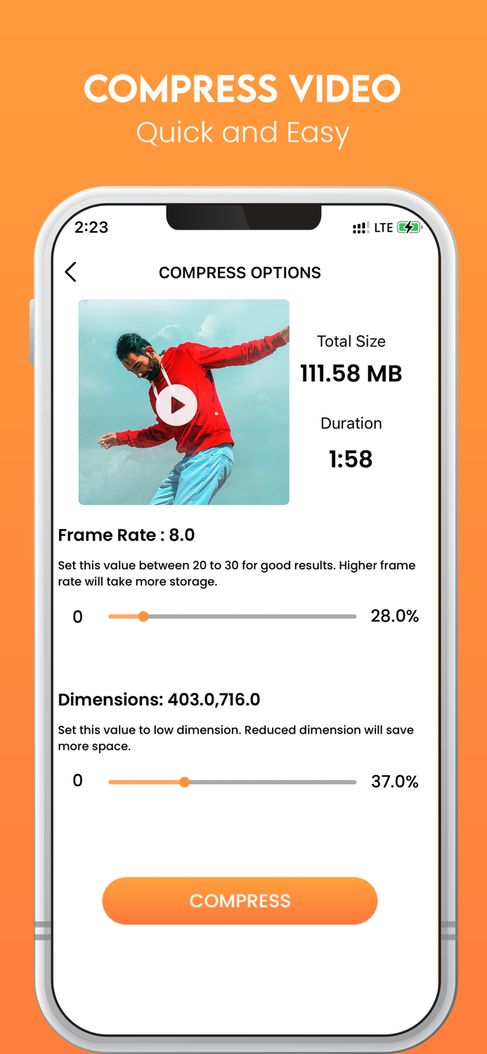 Photo and Video Compressor