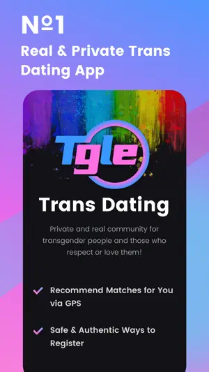 Tgle: Trans Dating & TS Chat screenshot 1