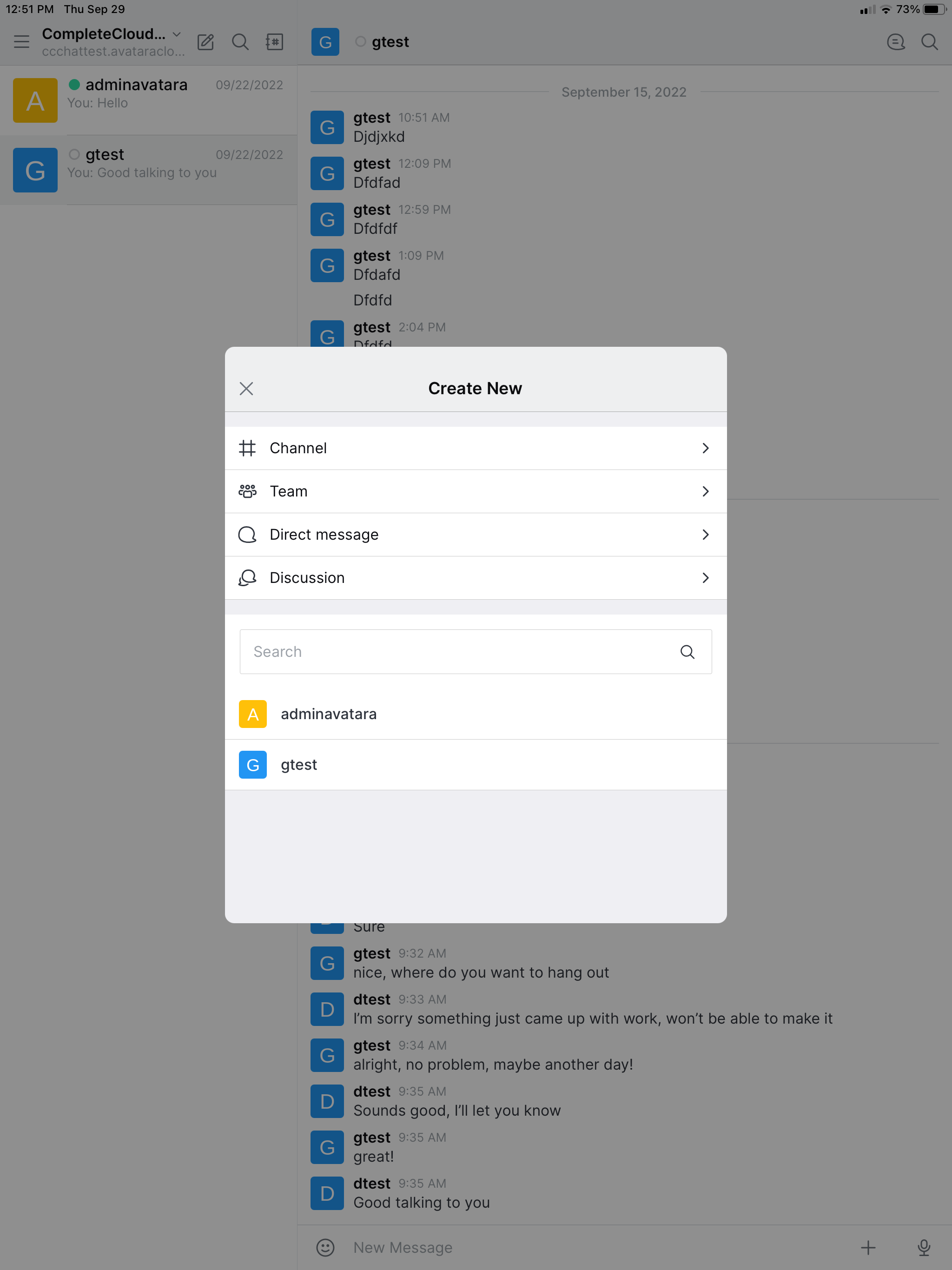 CompleteCloud Chat