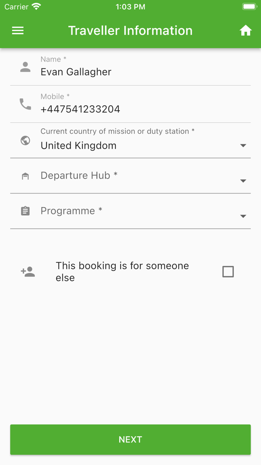 #5. Transport Booking (iOS) 由: Terramar Network Ltd