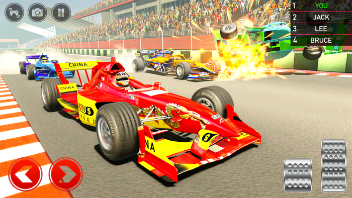 Formula Car Racing Good Stunt