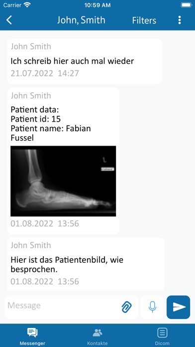 chatMED Screenshot