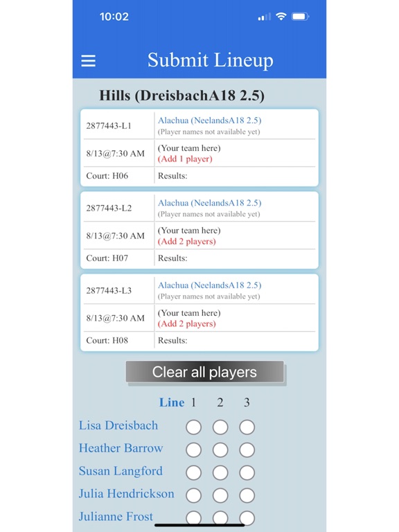 Virtual TD iPad screenshot 4 - Sports app