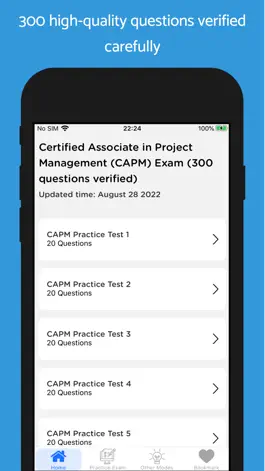 Game screenshot CAPM Exam 2023 mod apk