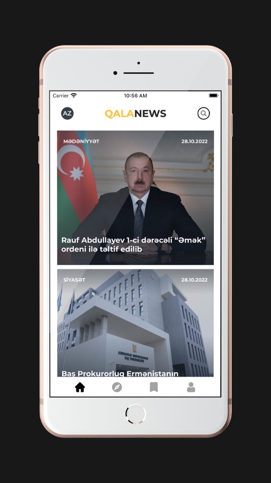 #1. Qala News (iOS) Podle: Mahmud Hajialiyev