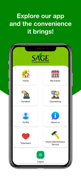 Game screenshot SAGE Counselling Centre App apk