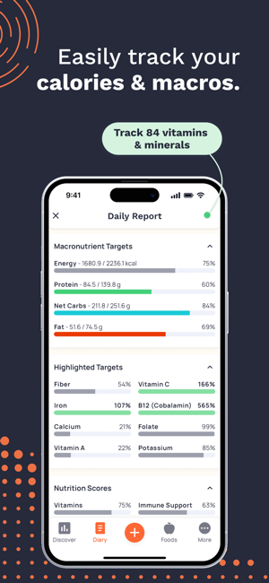 ‎Calorie Counter by Cronometer Screenshot