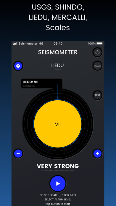 Screenshot #3 pour Seismometer - Earthquake Alarm