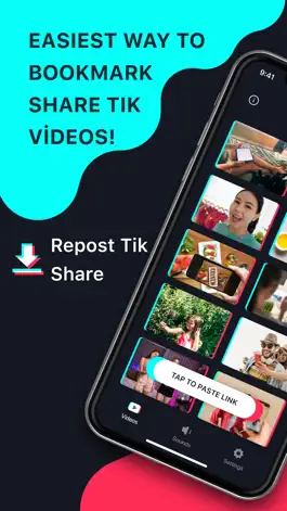 Game screenshot Repost Tik Share Videos mod apk
