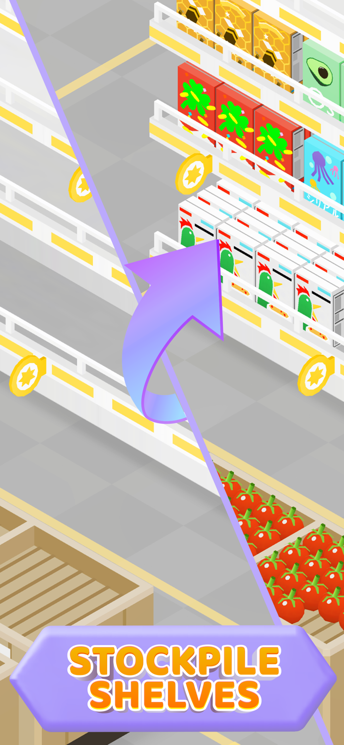 Merge Supermarket Match Game