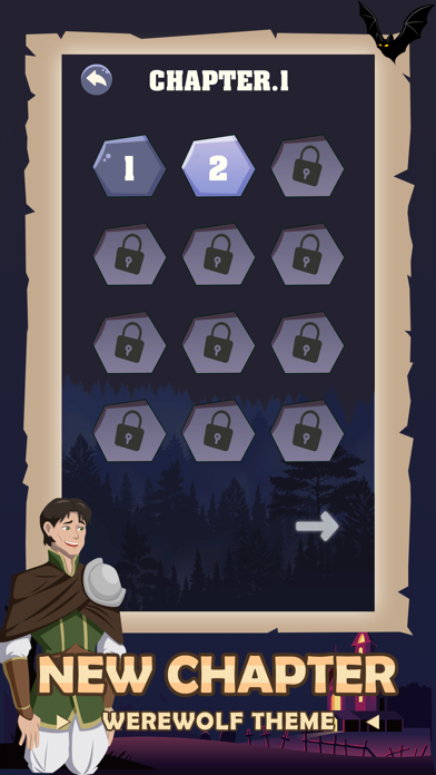 Word Games - Werewolf Romance Screenshot