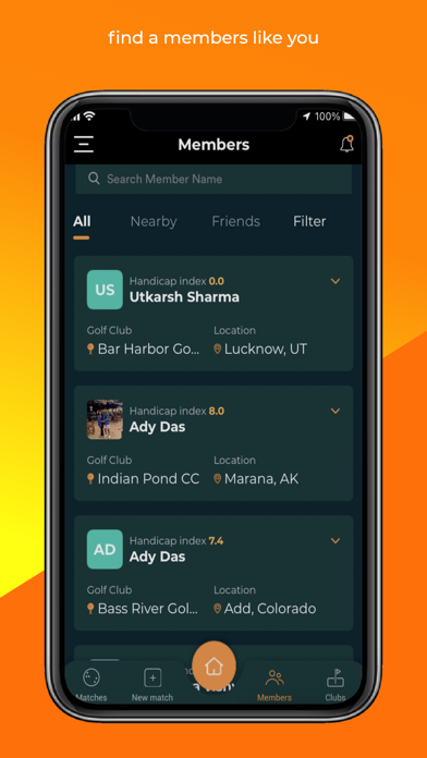 LynksIn: The Golfers Network Screenshot