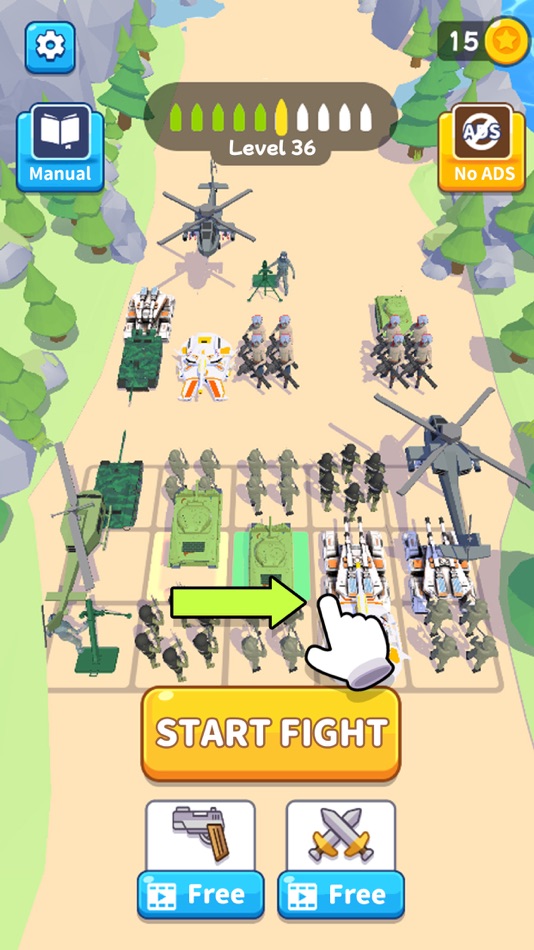 #2. Merge Military (iOS) By: Mooncake Games Limited