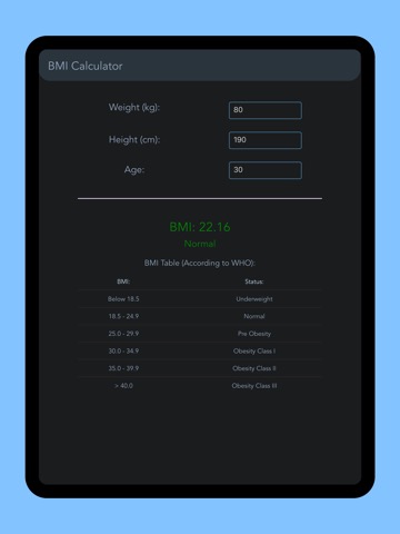 Pro Bmi Caclculatorのおすすめ画像3