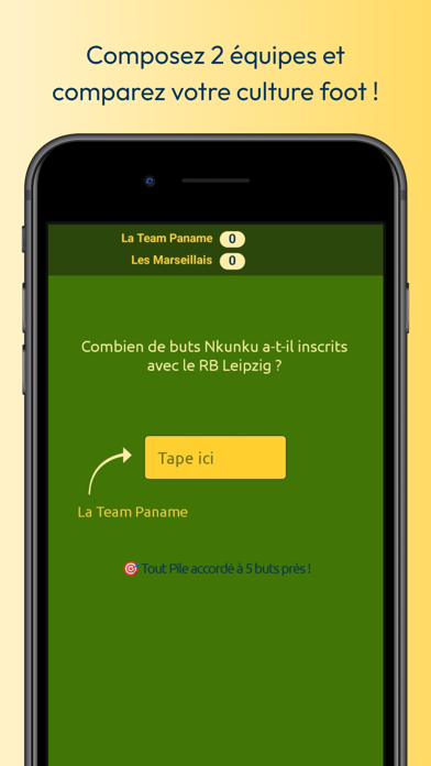 Tout Pile Foot : jeu football Screenshot