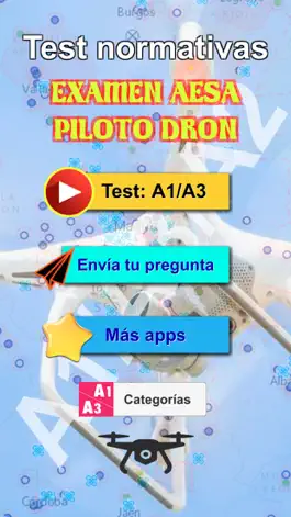 Game screenshot Test examen piloto dron AESA mod apk