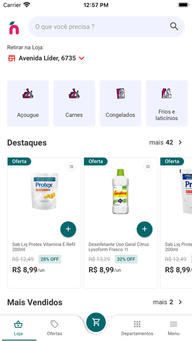 Supermercados Negreiros Screenshot