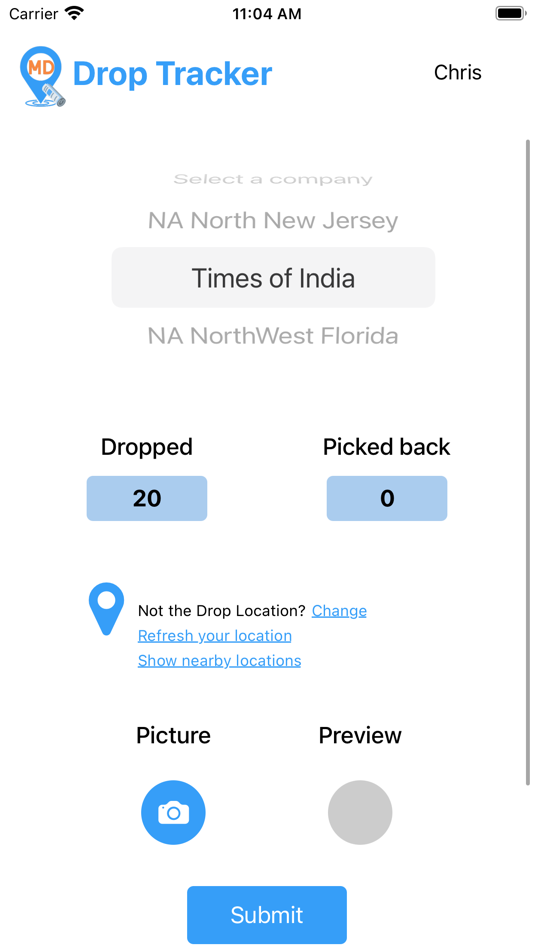 #2. Mag Drop Tracker (iOS) Bởi: Shertech Information Services