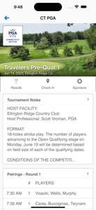 Connecticut Section PGA screenshot #2 for iPhone