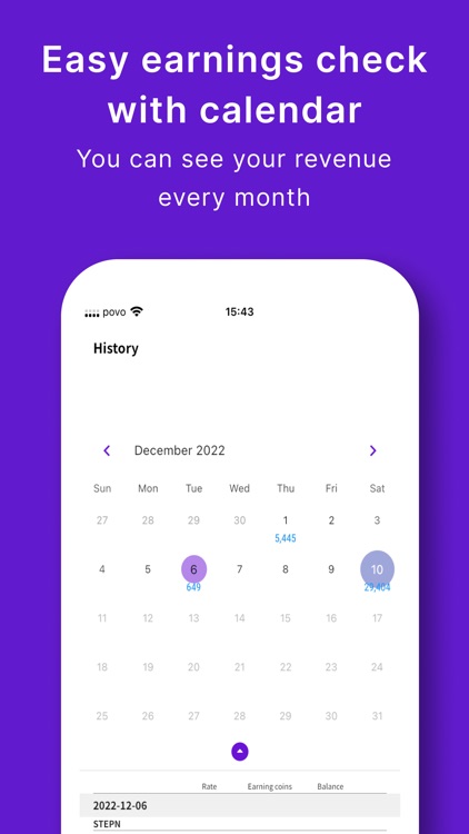XtoEarnings - Crypto Tracker - screenshot-3