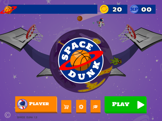 Space Dunk Basketball