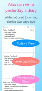 TwoDaysAgo Diary - for memory screenshot #5 for iPhone