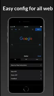 darker - dark mode for safari iphone screenshot 2