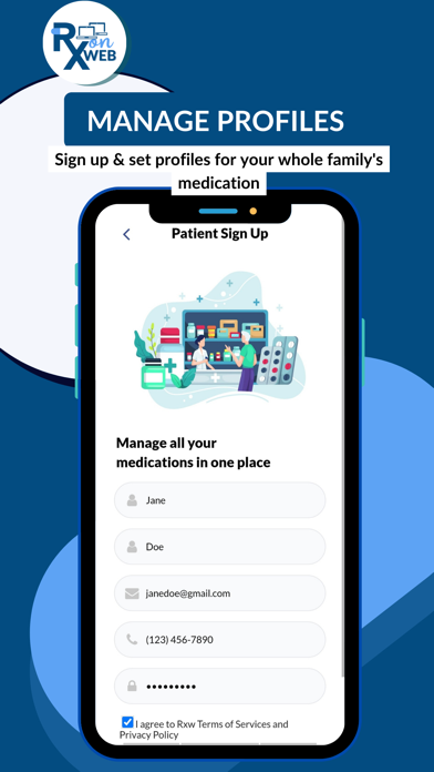 RxOnWeb Screenshot