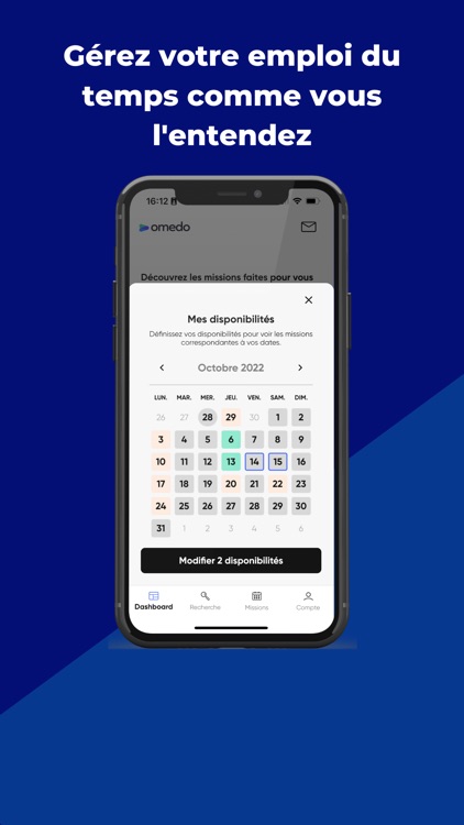 Omedo - Candidats screenshot-3
