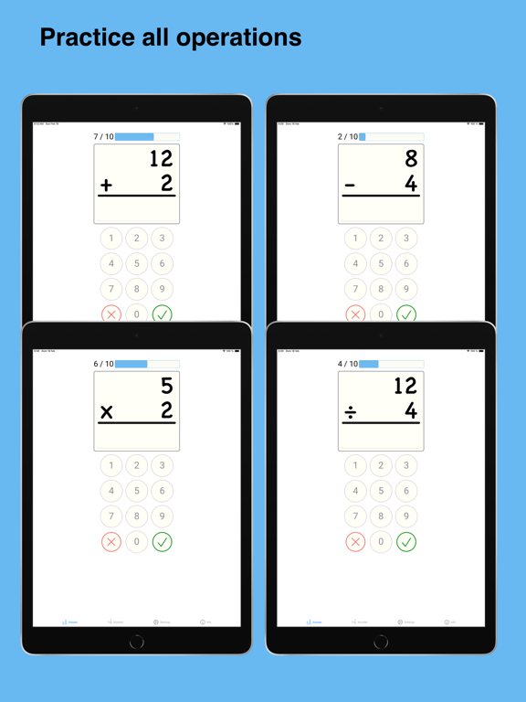 Screenshot #5 pour Flash Cards: Math Facts