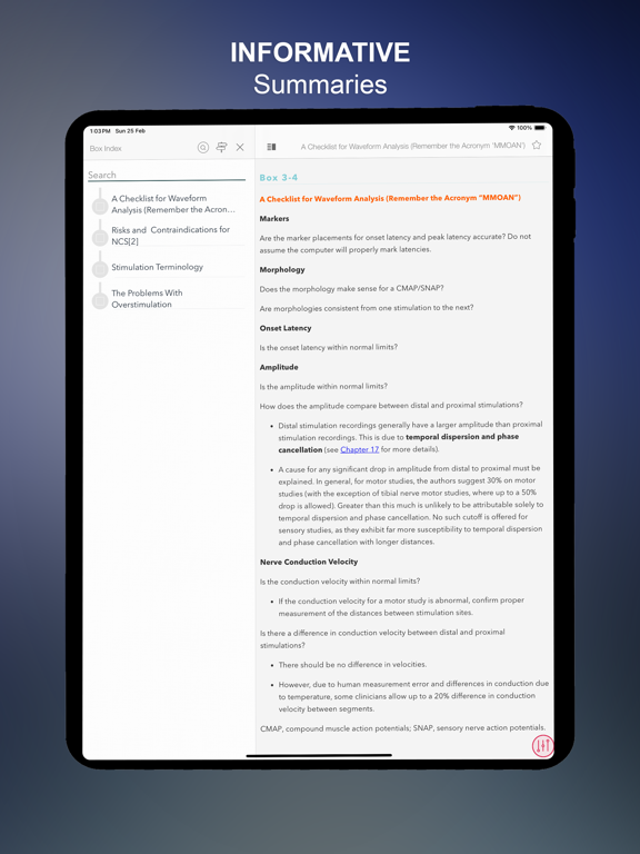 McLean EMG Electrodiagnostic iPad screenshot 5 - Medical app