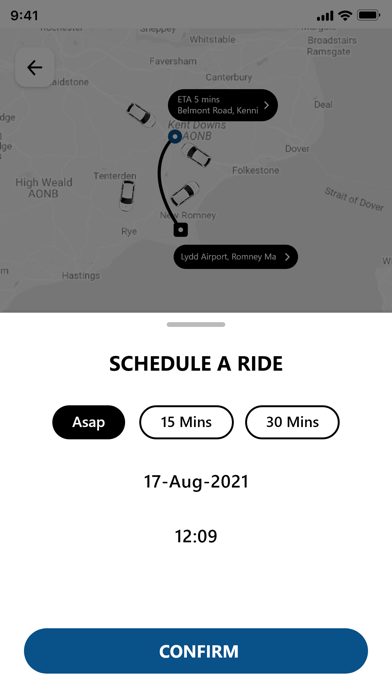 Ashford Premier Taxi Screenshot